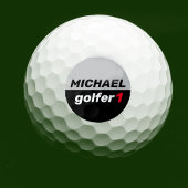 Golfer 1 Persoonlijk Golfballen
