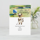 Golfer 60e verjaardag met golfbal op t-shirt kaart (Staand voorkant)