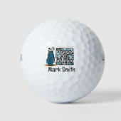 Golfer 75th Birthday Golfballen (Voorkant)