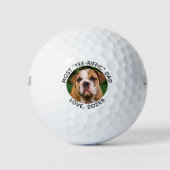 Golfer aangepaste foto gepersonaliseerde Creëer uw Golfballen (Voorkant)