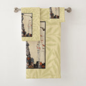 Golfer  Antiek Golfen Bad Handdoek (Insitu)