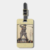Golfer Antiek Golfen Bagagelabel (Voorkant verticaal)