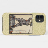 Golfer  Antiek Golfen Case-Mate iPhone Case (Achterkant (horizontaal))