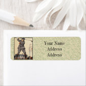 Golfer  Antiek Golfen Etiket (Insitu)