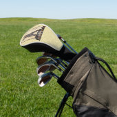 Golfer  Antiek Golfen Golfheadcover (Insitu)