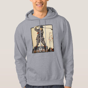 Golfer  Antiek Golfen Hoodie