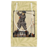 Golfer  Antiek Golfen Klein Cadeauzakje (Voorkant)