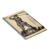 Golfer  Antiek Golfen Notitieboek (Rechterzijde)