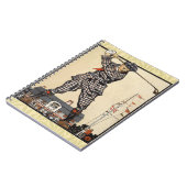 Golfer  Antiek Golfen Notitieboek (Linkerzijde)