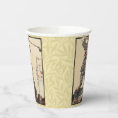 Golfer  Antiek Golfen Papieren Bekers (Links)