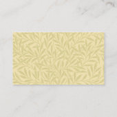 Golfer  Antiek Golfen Visitekaartje (Achterkant)