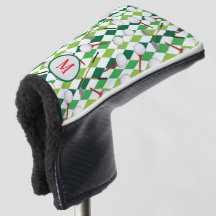 Golfer Argyle met patroon, monogram