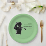 Golfer Bachelor Party Golfreis Klassiek Stijlvol Papieren Bordje<br><div class="desc">Verhoog uw golf vrijgezellenfeest eetervaring met deze aangepaste papieren borden, ontworpen om gebruiksgemak te combineren met gepersonaliseerde stijl. Doordrenk je golf vrijgezellenfeest met een gevoel voor plezier en kameraadschap met deze op maat gemaakte papieren borden. Of u nu geniet van een casual barbecue of een gastronomische maaltijd, deze voegen een...</div>
