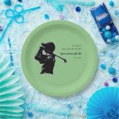 Golfer Bachelor Party Golfreis Klassiek Stijlvol Papieren Bordje (Feest)