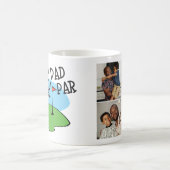 Golfer Best Dad beroemd gemaakt door Par Golf Pun Koffiemok (Center)