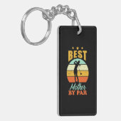 Golfer Best Moeder by Par Sleutelhanger (Voorkant Links)
