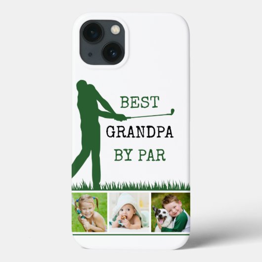 Golfer BEST OPA VOLGENS PAR 3 Foto's Case-Mate iPhone Case (Achterkant)