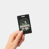 Golfer Beste Grootvader Per Par Badge (Handheld)