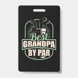 Golfer Beste Grootvader Per Par Badge