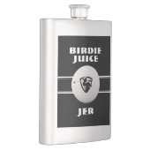 Golfer Birdie Humor Sport Golfspel Aangepaste Zwar Flacon (Rechts)