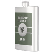 Golfer Birdie Humor Sports Golf Game Monogrammed Flacon (Links)