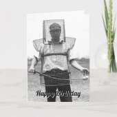  Golfer Birthday Card Feestdagen Kaart (Voorkant)