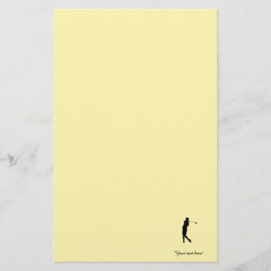 Golfer Briefpapier