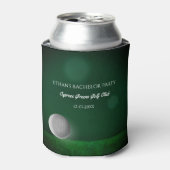 Golfer bruidegom Golf Bachelor Party - Groene gol Blikjeskoeler (Blikje Voorkant)