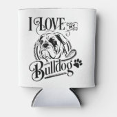 Golfer Bulldog Koelbox Blikjeskoeler (Voorkant)