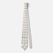 Golfer cadeau met kerst stropdas (Voorkant)