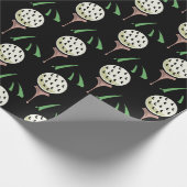 Golfer Cadeau Overmaatse Golfballen Gouden Tee Bla Cadeaupapier (Hoek)