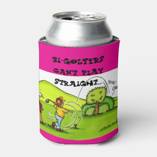 Golfer Can Cooler (Blikje Voorkant)