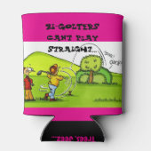 Golfer Can Cooler (Achterkant)
