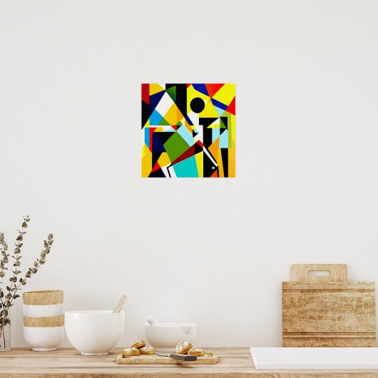 Golfer - Canvas Art Print (Keuken)