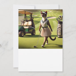 Golfer Cat toernooi Kaart