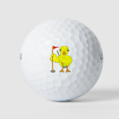 Golfer Chick Golfballen (Voorkant)