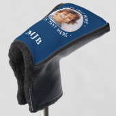 Golfer Creëer Uw Eigen Gepersonaliseerde Monogram Golfheadcover (3/4 voorkant)
