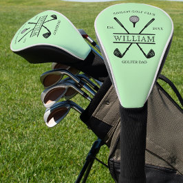 Golfer Cross Club Golfheadcover