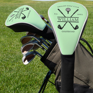 Golfer Cross Club Golfheadcover