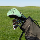 Golfer Cross Club Golfheadcover (Insitu)