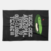 Golfer daar gaat Arizona proberen uit-Florida Theedoek (Horizontaal)