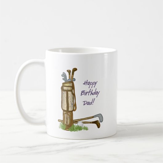 Golfer Dad mok (Links)