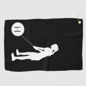 Golfer dames Golf Golfhanddoek (Horizontaal)