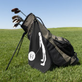 Golfer dames Golf Golfhanddoek (Groen)