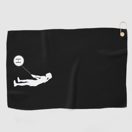 Golfer dames Golf Golfhanddoek (Horizontaal)