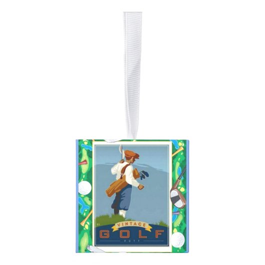 " Golfer" Decoratie (Rechts)