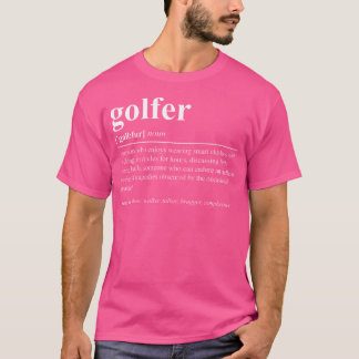 Golfer Definitie Grappig Golf T-shirt