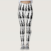  Golfer Design Leggings (Voorkant)