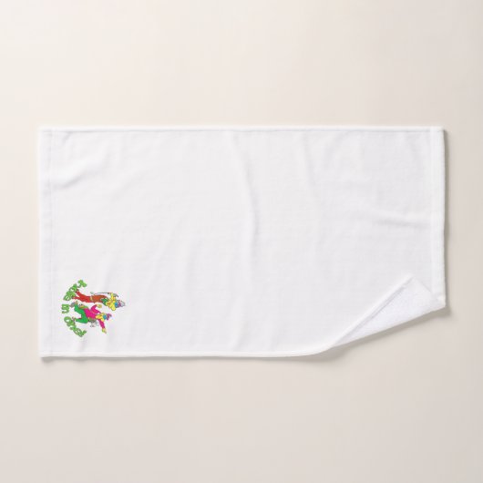 Golfer die een Hole in één krijgt Bad Handdoek (Handdoek)