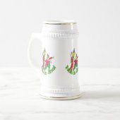 Golfer die een Hole in één krijgt Bierpul (Voorkant links)